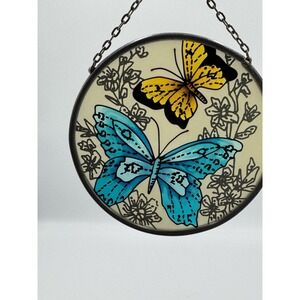 Butterflies Butterfly Window Hanging Vintage Decor Joan Baker Designs